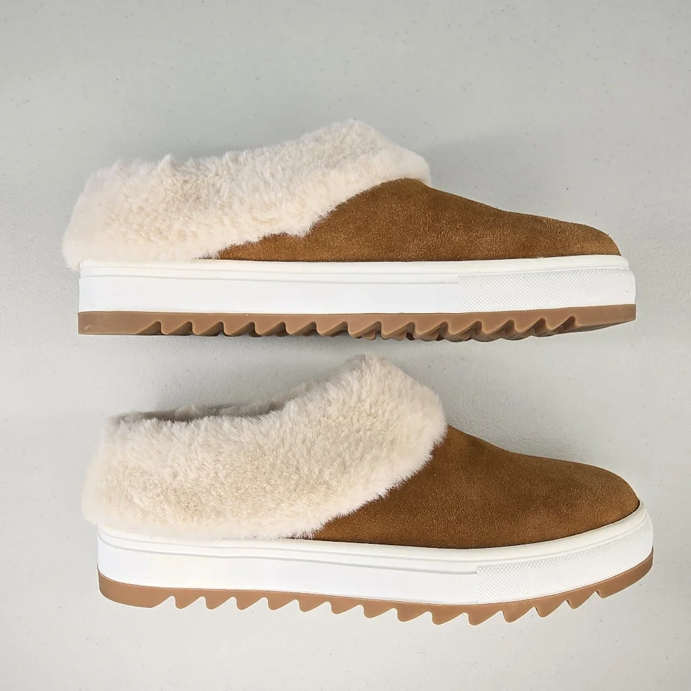 Blondo Suri Waterproof Suede Slip-On Boots Women’s Size 6